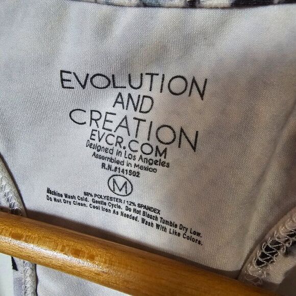 EUC EVOLUTION AND CREATION EVCR SNAKESKIN LIGHT IMPACT ACTIVEWEAR BRA SIZE M - Picture 4 of 6